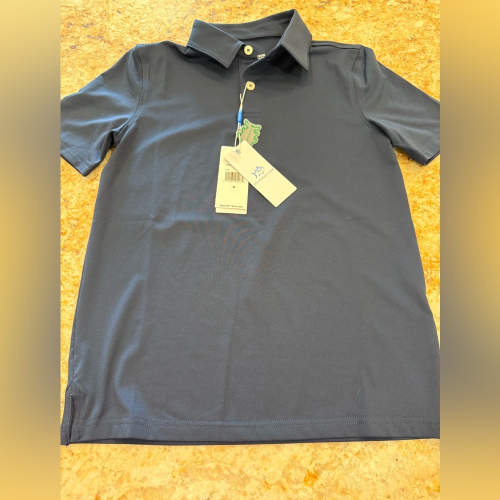 Southern Tide Youth Medium Polo Shirt – Navy, NWT